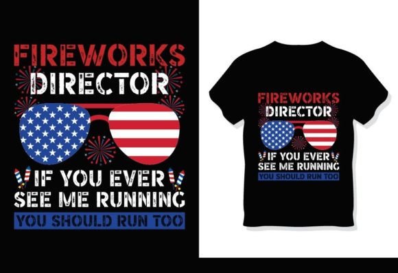 Fireworks 4th July T-Shirt Design: A Versatile Option for DIY Enthusiasts