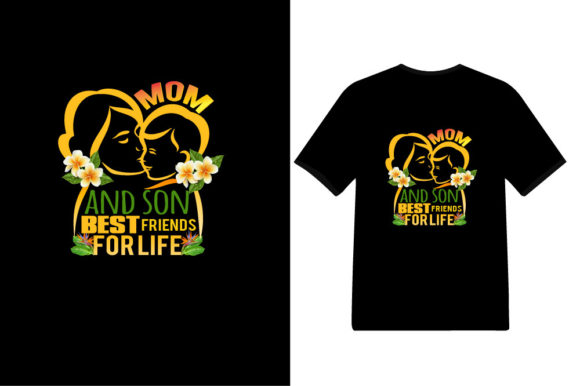 Mom and Son Best Friends for Life Tshirt: A Symbol of Connection in Personal and Professional Workflows